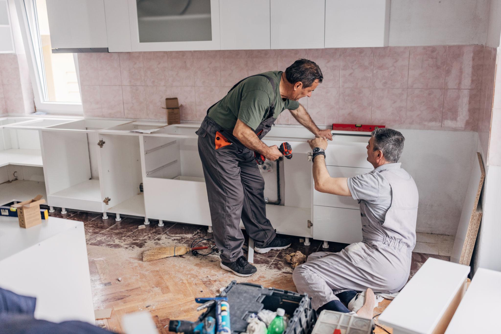 Kitchen remodeling and cabinet services by PWP Construction